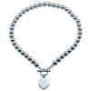 Silver Plated Ball Necklace
